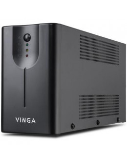Пристрій безперебійного живлення Vinga LED 800VA metal case (VPE-800M)