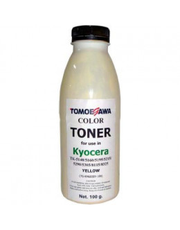 Тонер KYOCERA TK-5140/5195/5215/5305/8115 Yellow 100г Tomoegawa (TG-KM6030Y-100)