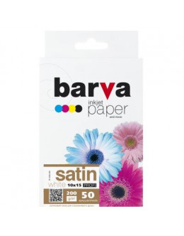 Папір BARVA 10x15, 200 g/m2, PROFI, 50арк, satin (V200-262)