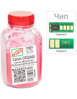 Тонер Canon MF610/630 70г Magenta +chip AHK (1505208)