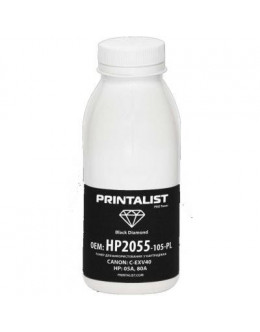 Тонер HP LJ P2035/2055, 105г Black PRINTALIST (HP2055-105-PL)