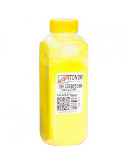 Тонер OKI C5850/5950, 250г Yellow Glossy AHK (1501714)