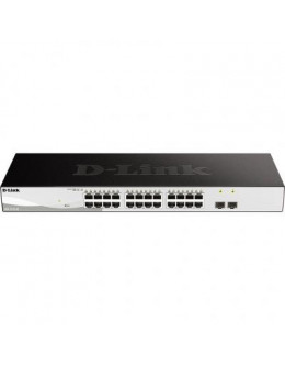 Комутатор мережевий D-Link DGS-1210-10P/ME/B (DGS-1210-26/FL)