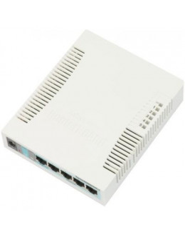 Комутатор мережевий Mikrotik RB260GS (CSS106-5G-1S)
