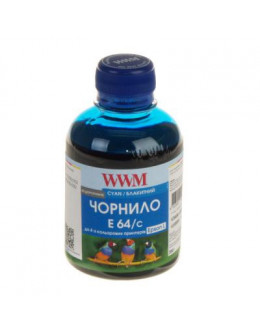 Чорнило WWM EPSON L110/L210/L355 Cyan (E64/C)