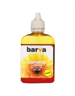 Чорнило BARVA EPSON L100/L210/L300/L350/L355 90г (T6644) YELLOW (L100-404)