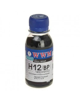 Чорнило WWM HP №10/13/14/82 (Black Pigment) (H12/BP-2)