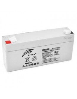 Батарея до ДБЖ Ritar AGM RT632, 6V-3.2Ah (RT632)