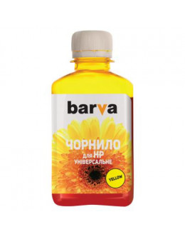 Чорнило BARVA HP Universal №2 YELLOW 180г (HU2-229)