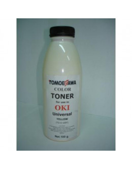 Тонер OKI UNIVERSAL, 100г Yellow Tomoegawa (TG-O-100Y)