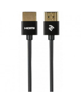 Кабель мультимедійний HDMI to HDMI 1.0m 2E (2E-W9668BL-1M)