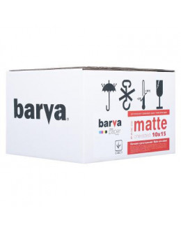 Папір BARVA 10x15, 180 g/m2, matt, 500арк (A180-256)