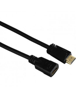 Кабель мультимедійний HDMI M to HDMI F 3.0m HAMA (00122121)