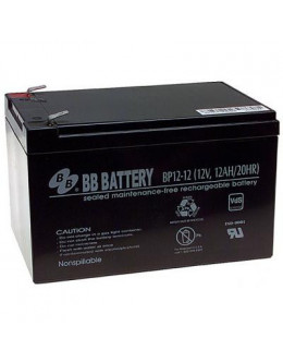 Батарея до ДБЖ BB Battery BP 12V - 12Ah (BP12)