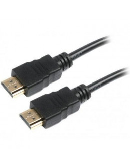 Кабель мультимедійний HDMI to HDMI 1.0m Maxxter (VB-HDMI4-1M)