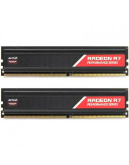 Модуль пам'яті для комп'ютера DDR4 16GB (2x8GB) 2400 MHz Radeon R7 AMD (R7S416G2400U2K)