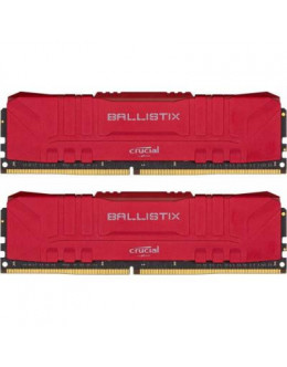 Модуль пам'яті для комп'ютера DDR4 32GB (2x16GB) 2666 MHz Ballistix Red MICRON (BL2K16G26C16U4R)