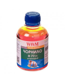 Чорнило WWM HP №177 85 Yellow (H77/Y)