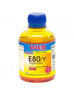 Чорнило WWM EPSON L800 Yellow (E80/Y)