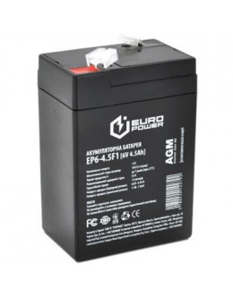 Батарея до ДБЖ Europower 6В 4.5Ач (EP6-4.5F1)