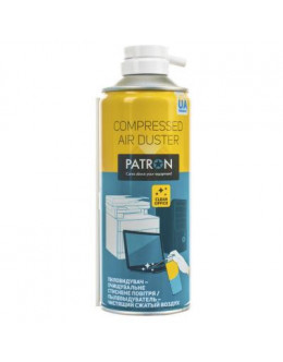 Стиснене повітря для чистки PATRON spray duster 400ml (F3-020)