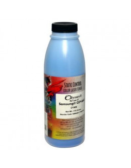Тонер Samsung CLP-660 170г (5k) cyan Static Control (SAM660-170B-COS)