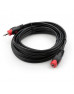 Кабель мультимедійний Jack 3.5mm M/F 3 m Vinga (VCPDCJ35MF3BK)