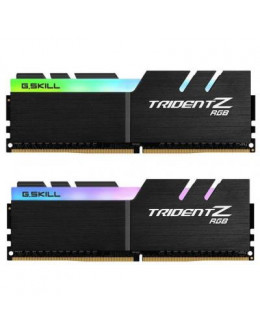 Модуль пам'яті для комп'ютера DDR4 32GB (2x16GB) 3200 MHz TridentZ RGB Black G.Skill (F4-3200C16D-32GTZR)
