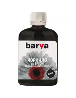 Чорнило BARVA EPSON M1100/M3170 (110) BLACK 100мл Pigm. (E110-724)