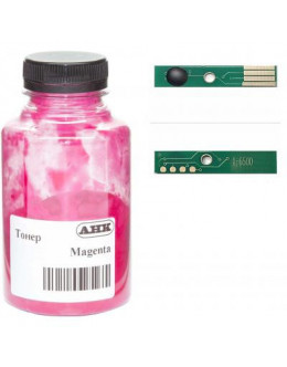 Тонер Xerox Phaser 6600 120г Magenta +chip AHK (3202902)