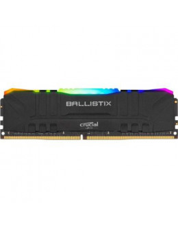 Модуль пам'яті для комп'ютера DDR4 8GB 3200 MHz Ballistix RGB Black MICRON (BL8G32C16U4BL)