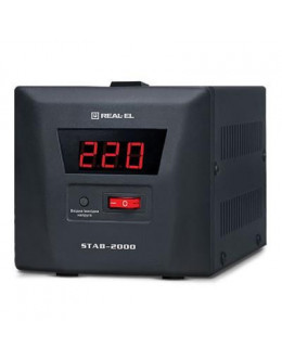 Стабілізатор REAL-EL STAB-2000 (EL122400009)