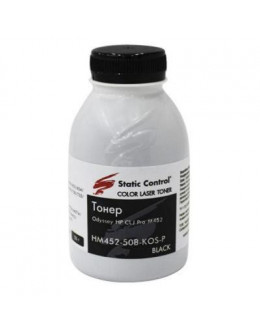 Тонер HP CLJ Pro M452/477, 50г, Black Static Control (HM452-50B-KOS-P)