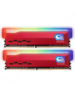 Модуль пам'яті для комп'ютера DDR4 16GB (2x8GB) 3600 MHz Orion RGB Racing Red GEIL (GOSR416GB3600C18BDC)