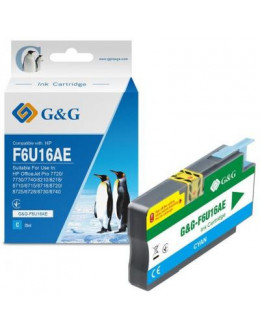 Картридж G&G HP No.953XL Cyan 1.6K (G&G-F6U16AE)