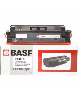 Картридж BASF HP LJ Pro M452dn/nw, M477fdn/Cyan CF411X (KT-CF411X)