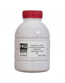 Тонер HP CLJ CP1025/1215/1525 50г MAGENTA HG (TSM-HGC011M-050)