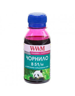 Чорнило WWM Brother DCP-T300/T500W/T700W 100г Magenta Water-soluble (B51/M-2)