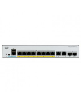 Комутатор мережевий Cisco C1000-8P-E-2G-L