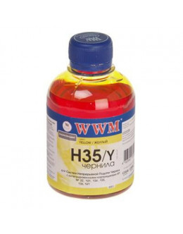 Чорнило WWM HP № 22/121/134/135/136/141 yellow (H35/Y)