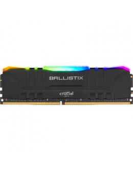 Модуль пам'яті для комп'ютера DDR4 16GB 3200 MHz Ballistix Black RGB MICRON (BL16G32C16U4BL)