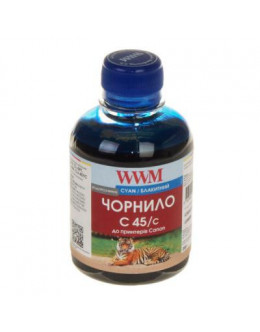 Чорнило WWM CANON CL441/446/CLI-451C Cyan (C45/C)