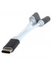 Кабель мультимедійний Type-C to Jack 3.5mm female Cablexpert (CCA-UC3.5F-02)