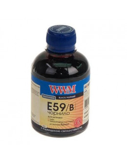 Чорнило WWM EPSON StPro 7700/9700/R2400 200г Black (E59/B)