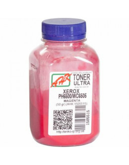 Тонер Xerox Ph6500/ WC6505, ULTRA COLOR, 50г Magenta AHK (1505515)