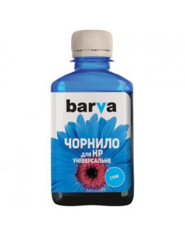 Чорнило BARVA HP Universal №2 CYAN 180г (HU2-227)