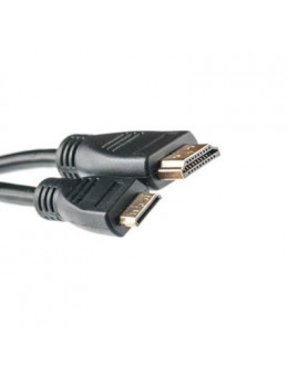 Кабель мультимедійний HDMI A to HDMI C (mini), 0.5m PowerPlant (KD00AS1192)