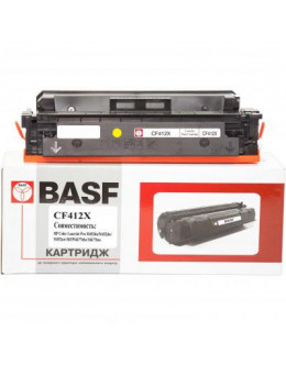 Картридж BASF HP LJ Pro M452dn/nw, M477fdn/Yellow CF412X (KT-CF412X)