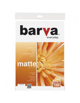 Папір BARVA A4 Everyday matted 190г 100с (IP-AE190-292)