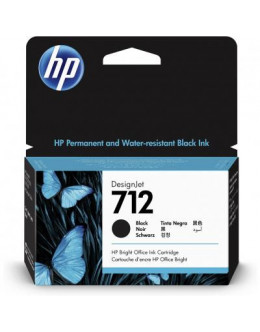 Картридж HP DJ No.712 DesignJet Т230/Т630 Black 38ml (3ED70A)
